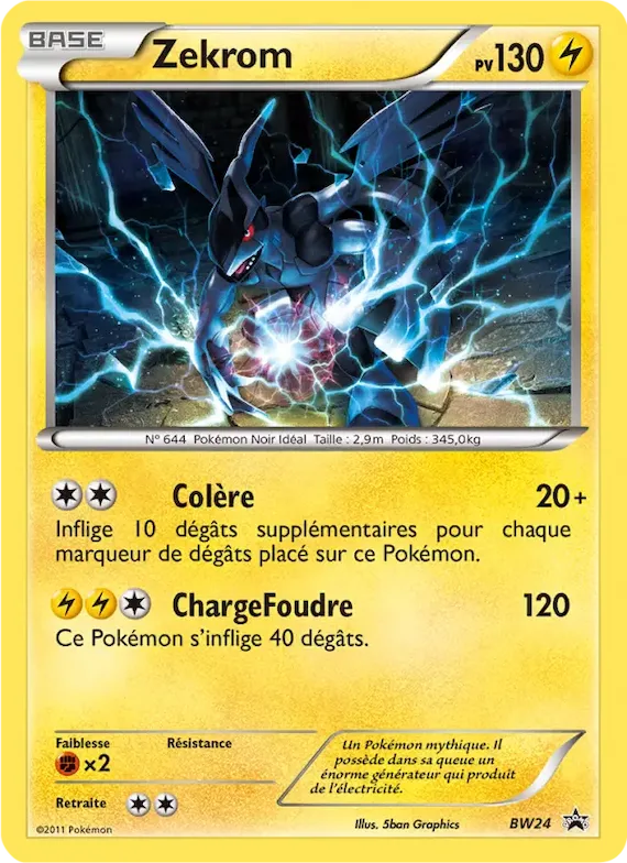 Zekrom BW24 – Promo BW
