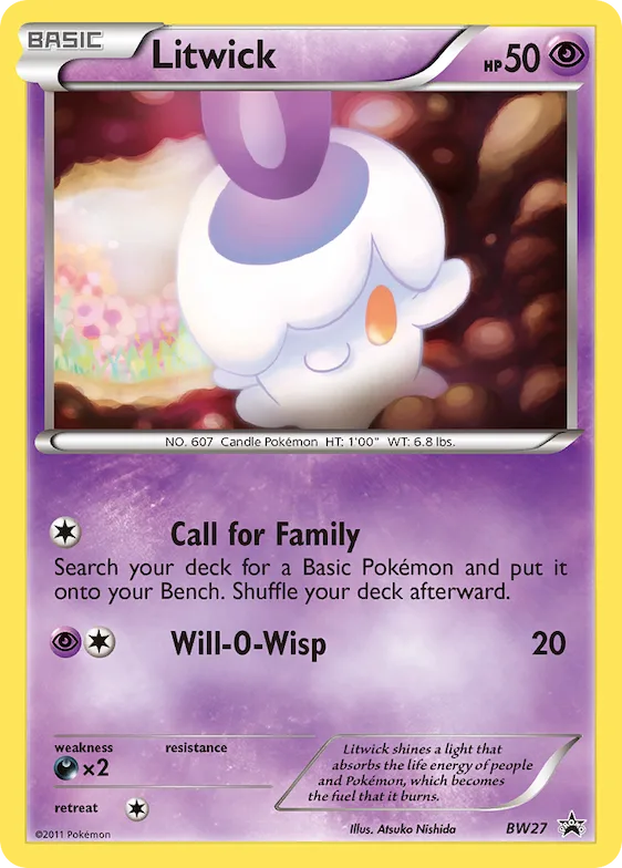 Litwick #BW27 – Black and White Promos