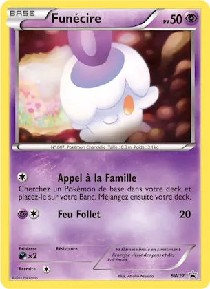 Funécire n° BW27 – Promo BW