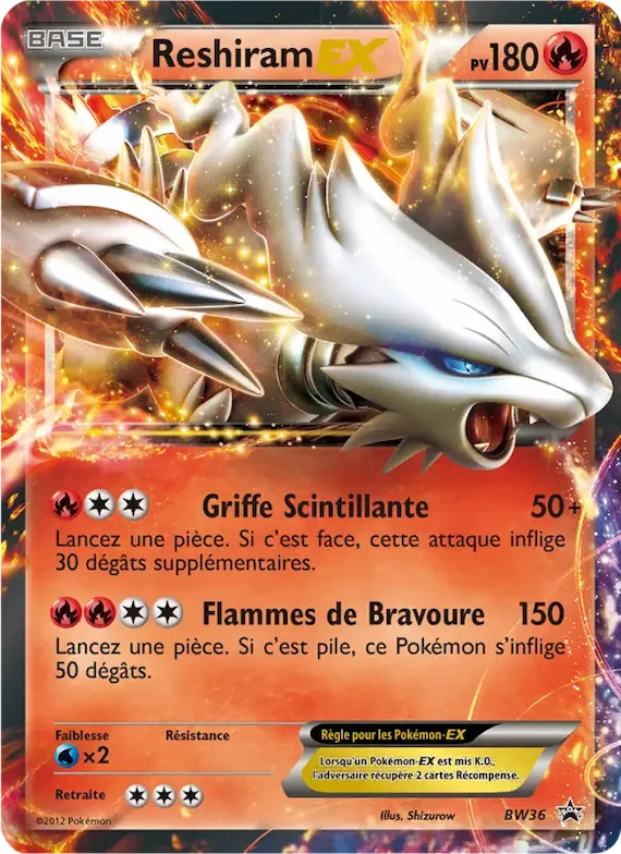 Reshiram ex BW36 – Promo BW