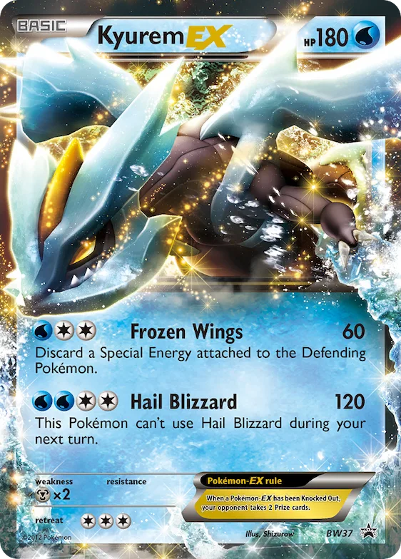 Kyurem-EX #BW37 – Black and White Promos