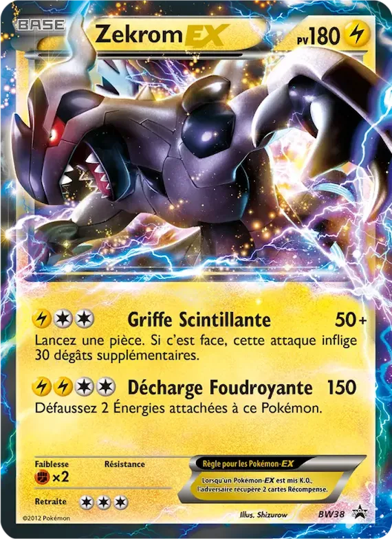 Zekrom ex BW38 – Promo BW