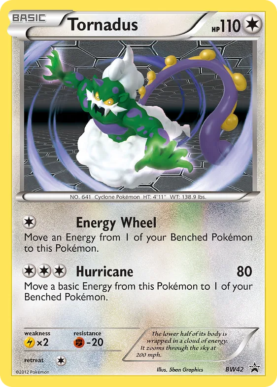 Tornadus #BW42 – Black and White Promos