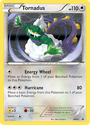Tornadus #BW42 – Black and White Promos
