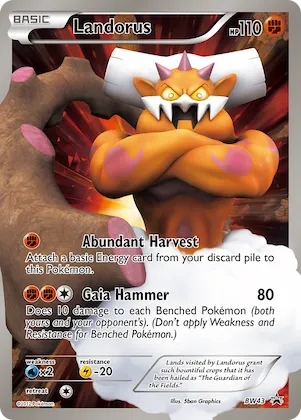 Landorus Nr. BW43 – SW Promokarten