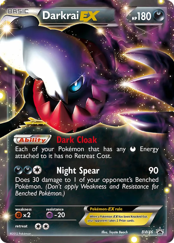 Darkrai-EX #BW46 – Black and White Promos