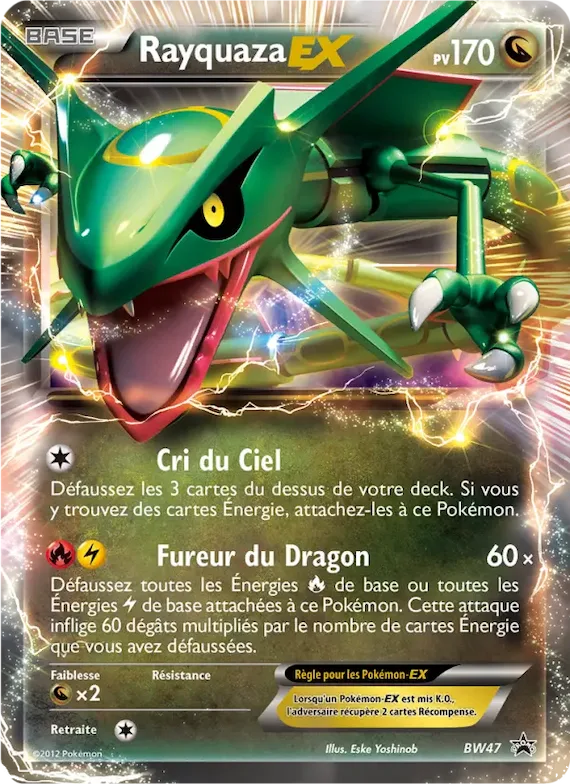 Rayquaza ex BW47 – Promo BW
