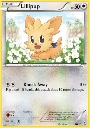 Lillipup Nr. BW52 – SW Promokarten