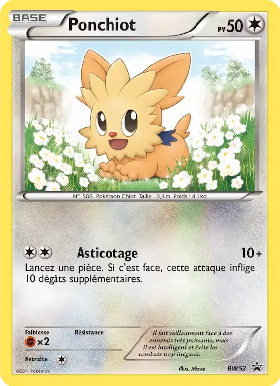 Ponchiot BW52 – Promo BW