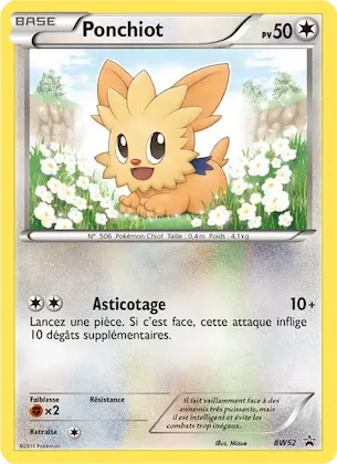 Ponchiot n° BW52 – Promo BW