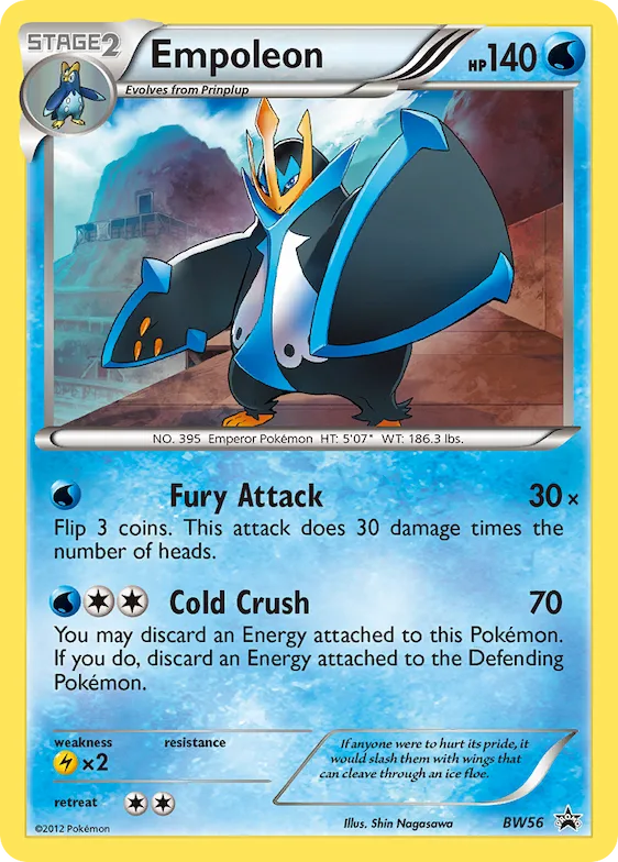 Empoleon #BW56 – Black and White Promos
