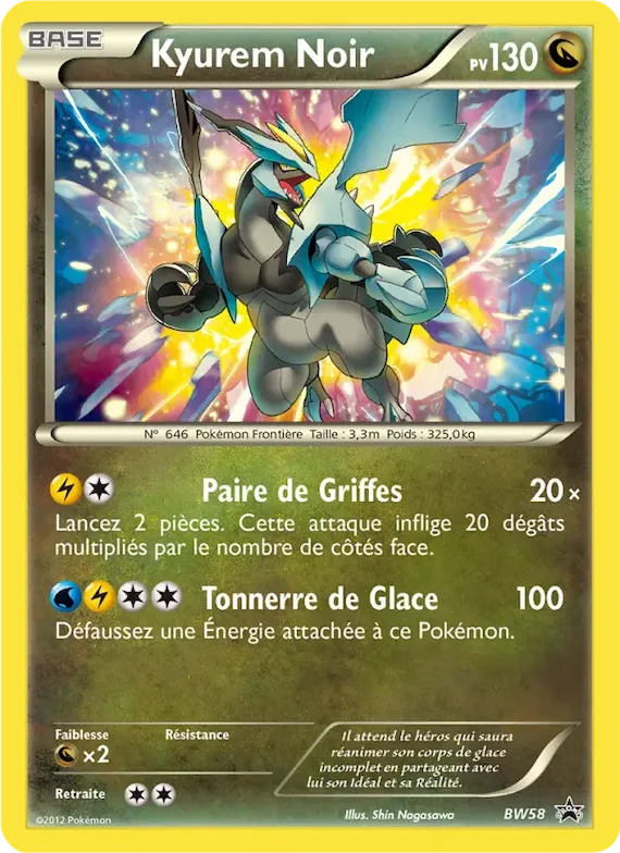 Kyurem Noir BW58 – Promo BW