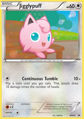 Jigglypuff #BW65 – Black and White Promos