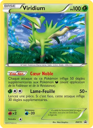 Viridium n° BW70 – Promo BW