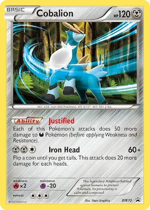 Cobalion Nr. BW72 – SW Promokarten