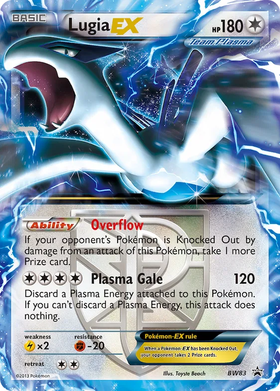 Lugia-EX #BW83 – Black and White Promos