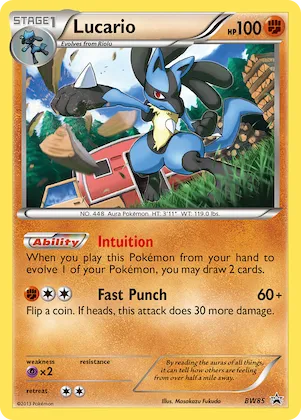 Lucario Nr. BW85 – SW Promokarten