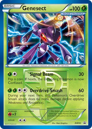 Genesect #BW86 – Black and White Promos
