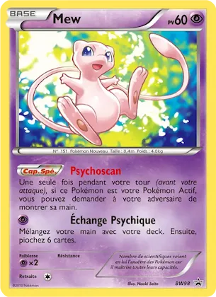 Mew BW98 – Promo BW