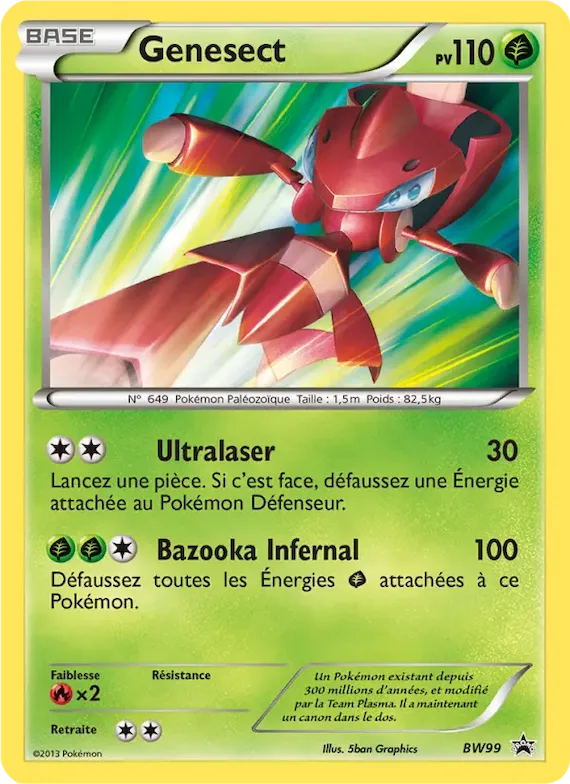 Genesect BW99 – Promo BW