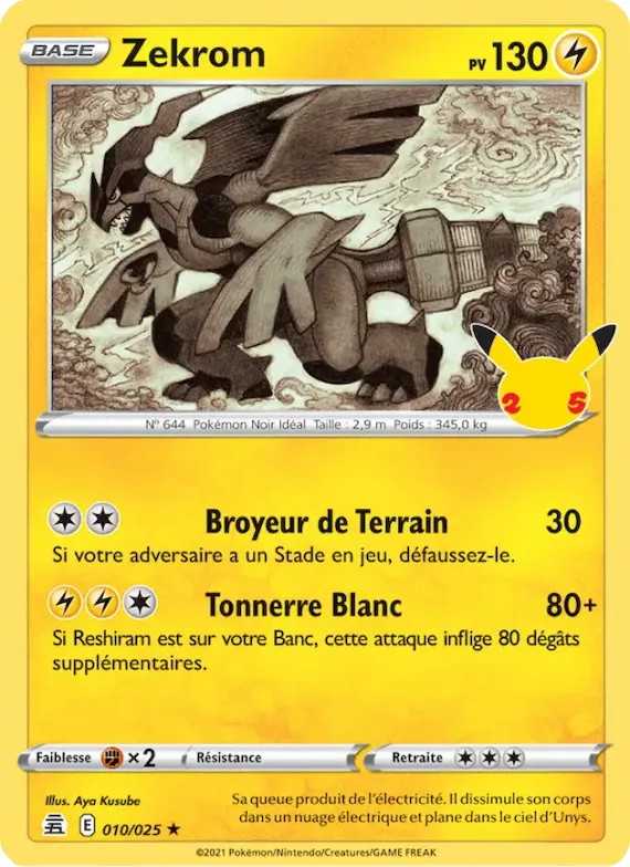 Zekrom 10 – Célébrations