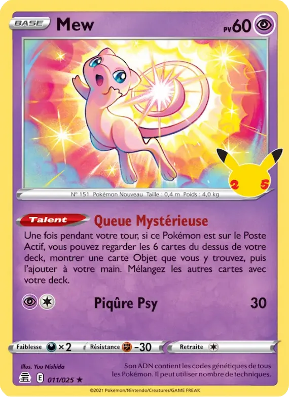 Mew 11 – Célébrations