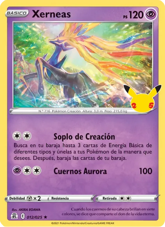 Xerneas 12 – Celebraciones