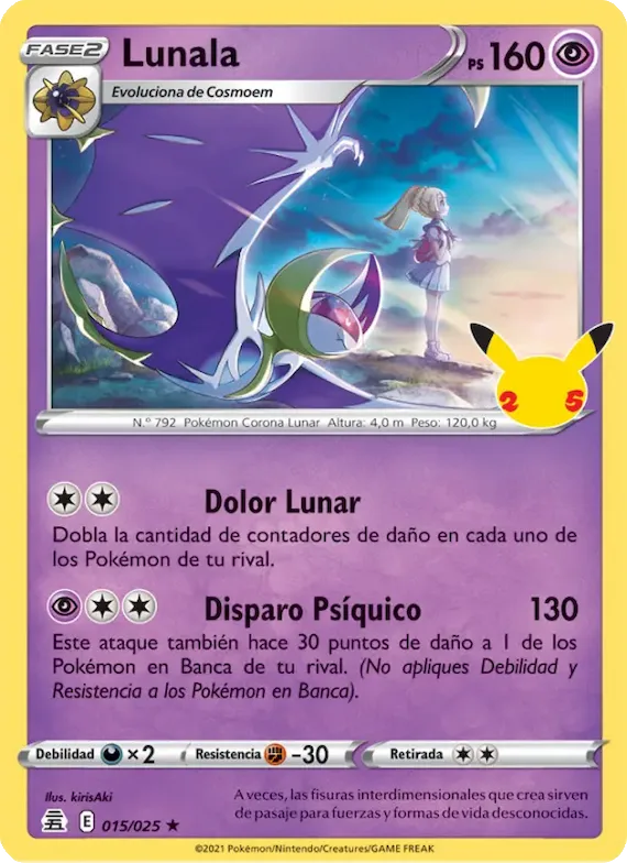 Lunala 15 – Celebraciones