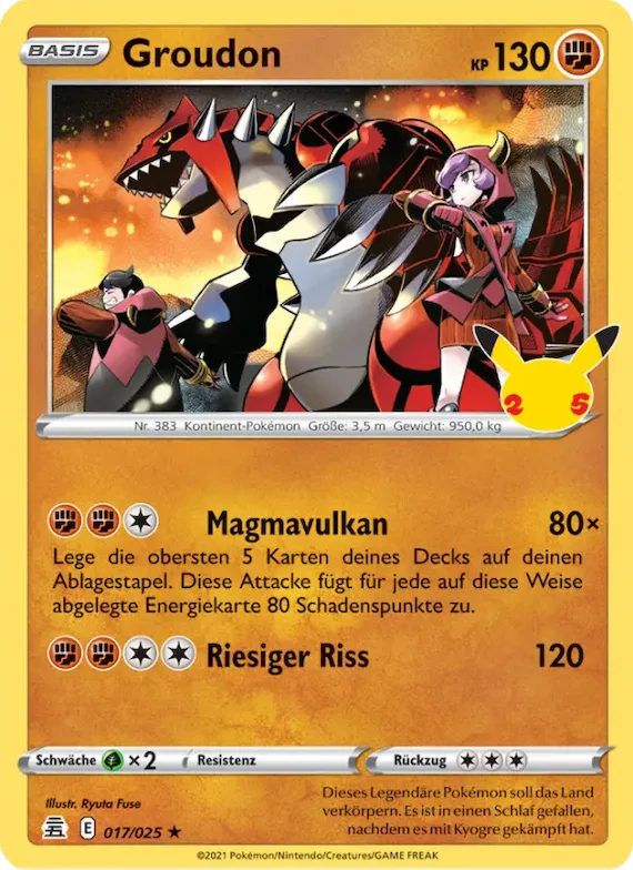 Groudon 17 – Celebrations