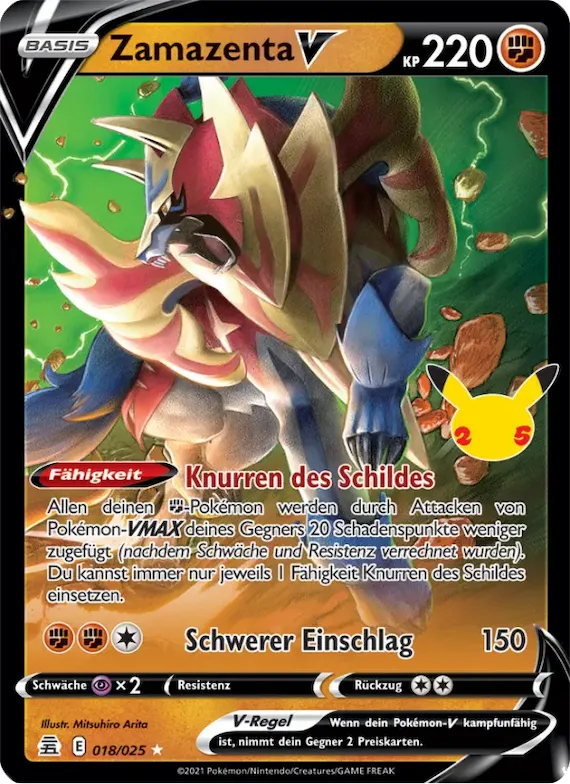 Zamazenta V 18 – Celebrations
