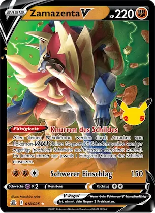 Zamazenta V 18 – Celebrations