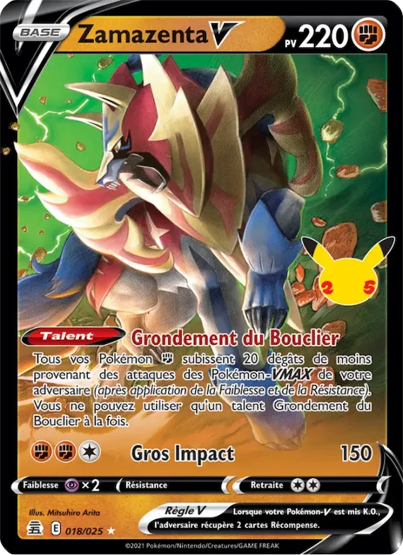 Zamazenta V 18 – Célébrations