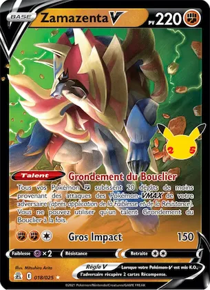 Zamazenta V 18 – Célébrations