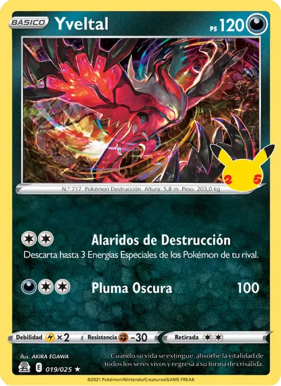 Yveltal 19 – Celebraciones