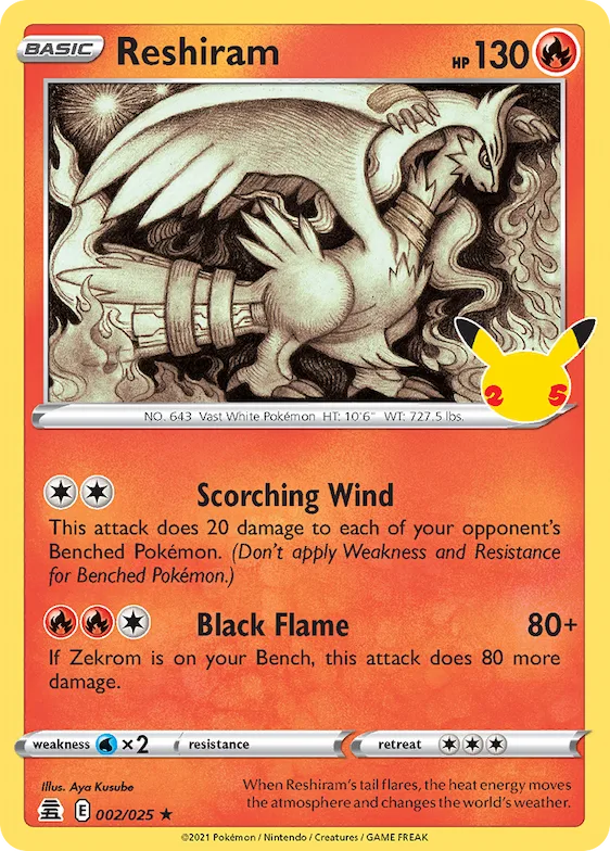 Reshiram #2 – Celebrations