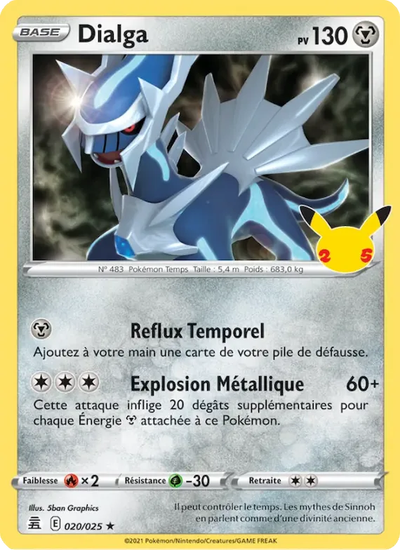 Dialga 20 – Célébrations