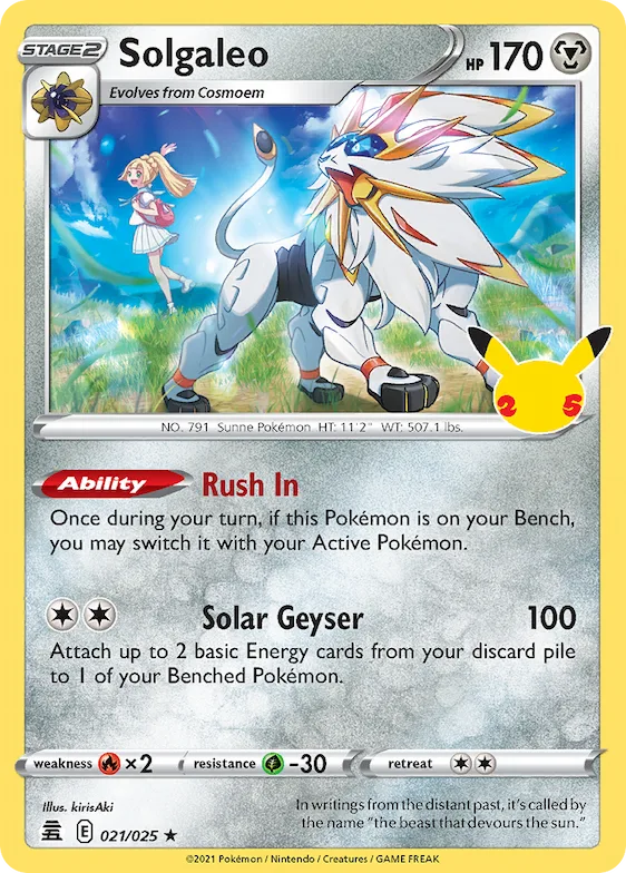 Solgaleo #21 – Celebrations