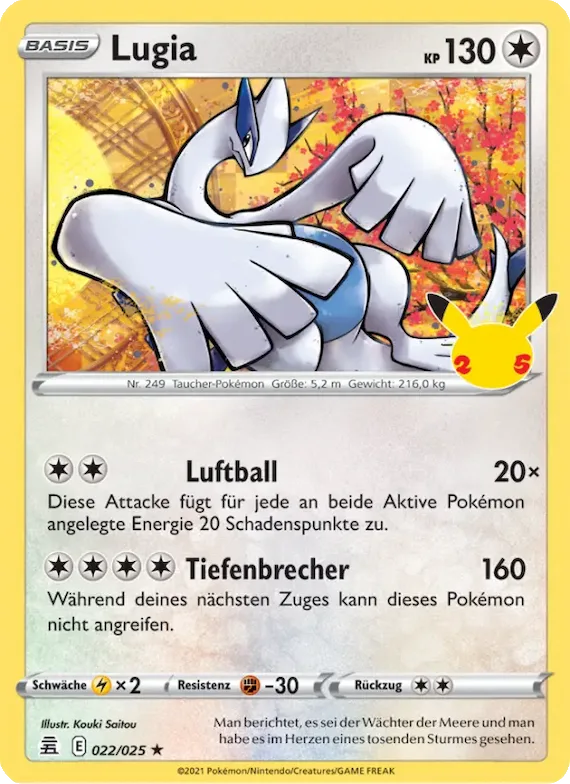 Lugia 22 – Celebrations