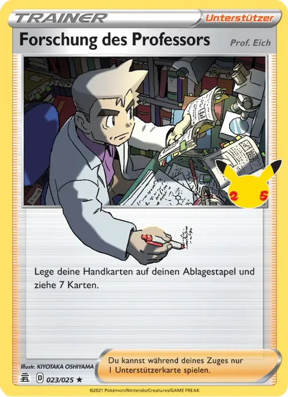 Forschung des Professors (Prof. Eich) 23 – Celebrations
