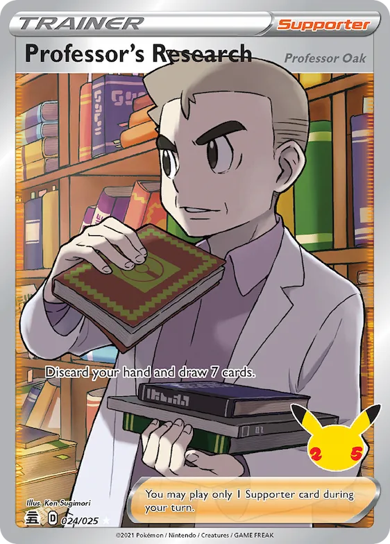 Professor's Research (Professor Oak) #24 – Celebrations