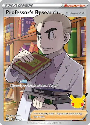 Professor's Research (Professor Oak) #24 – Celebrations