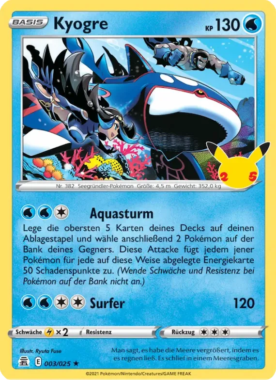 Kyogre 3 – Celebrations