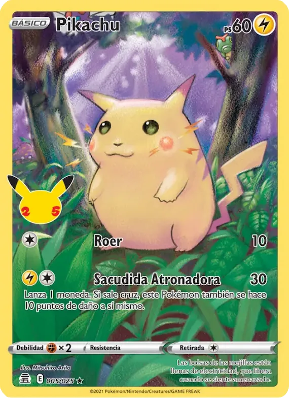 Pikachu 5 – Celebraciones