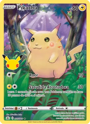 Pikachu 5 – Celebraciones