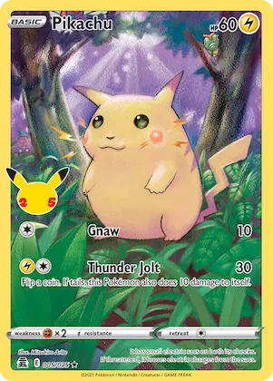 Pikachu #5 – Celebrations