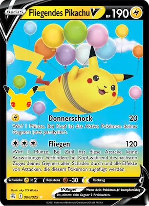 Fliegendes Pikachu V 6 – Celebrations