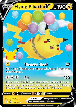 Flying Pikachu V #6 – Celebrations