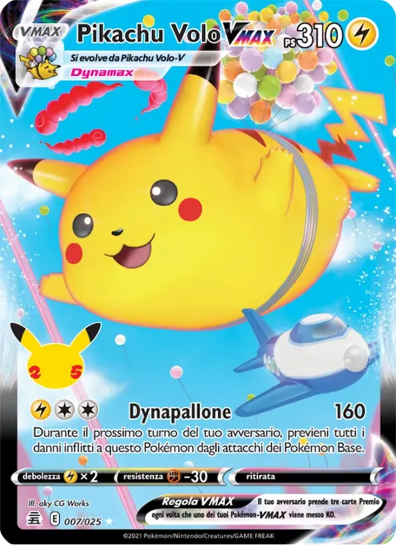 Pikachu Volo VMAX 7 – Gran Festa