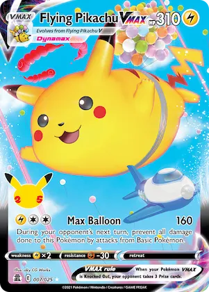 Flying Pikachu VMAX #7 – Celebrations