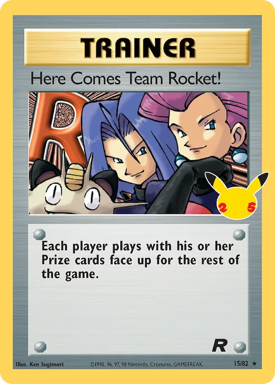 Here Comes Team Rocket! #15 – Celebrations: Classic Collection